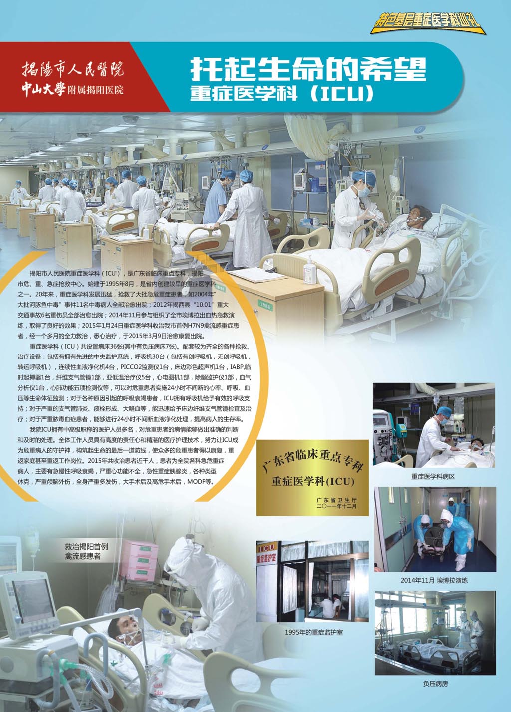 广东省揭阳市人民医院重症医学科